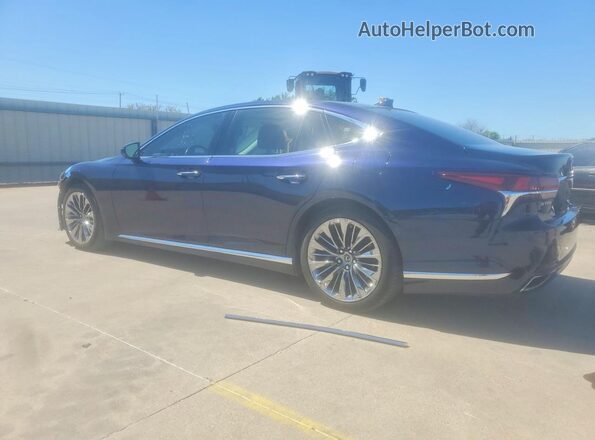 JTHD51FF6L5012955 2020 LEXUS LS Blue Հետևի ձախ