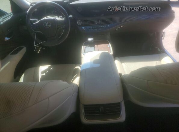 JTHD51FF6L5012955 2020 LEXUS LS Blue Առջևի վահանակի տեսք