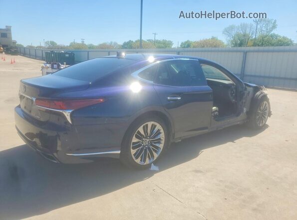 JTHD51FF6L5012955 2020 LEXUS LS Blue Հետևի աջ