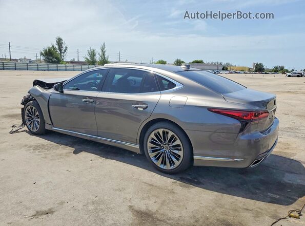 JTHD51FF6M5015419 2021 LEXUS LS Серый Задняя левая четверть