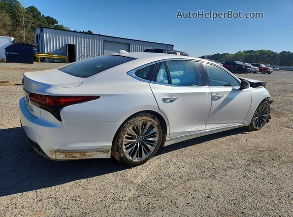 JTHD51FF7M5015140 2021 LEXUS LS Белый Задняя правая четверть