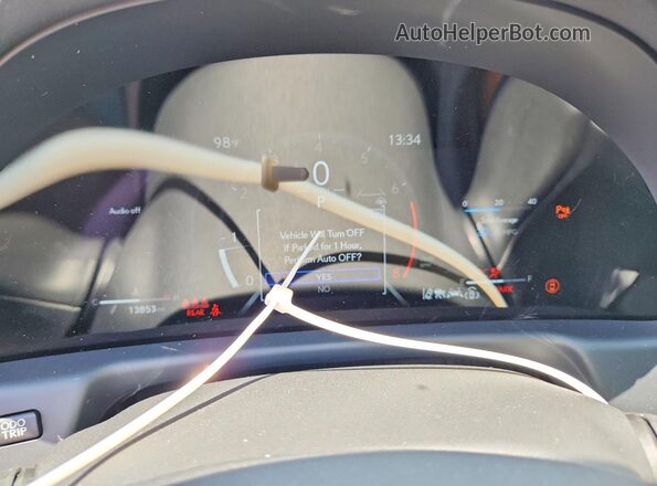 JTHD51FF7R5020796 2024 LEXUS LS Silver Widok zestawu wskaźników