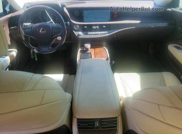 JTHD51FF8L5012763 2020 LEXUS LS Silver Առջևի վահանակի տեսք