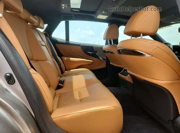 JTHD51FF9R5020489 2024 LEXUS LS Gray Widok tylnych siedzeń