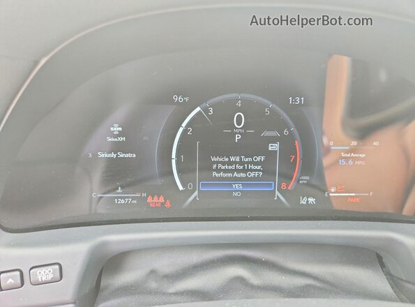 JTHD51FF9R5020489 2024 LEXUS LS Gray Widok zestawu wskaźników