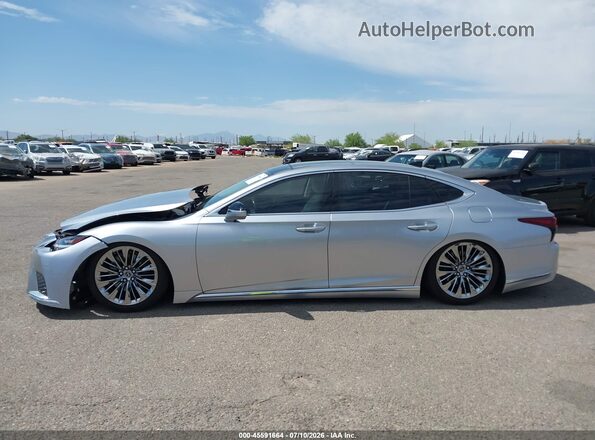 JTHD51FFXN5015943 2022 LEXUS LS 500 Silver Սալոնի 360 աստիճան տեսք