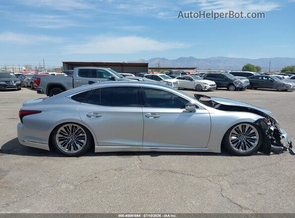 JTHD51FFXN5015943 2022 LEXUS LS 500 Silver Սալոնի հետևի տեսք