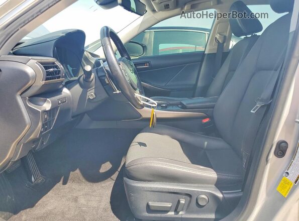 JTHD81F20L5040643 2020 LEXUS IS Silver Vista interior delantera