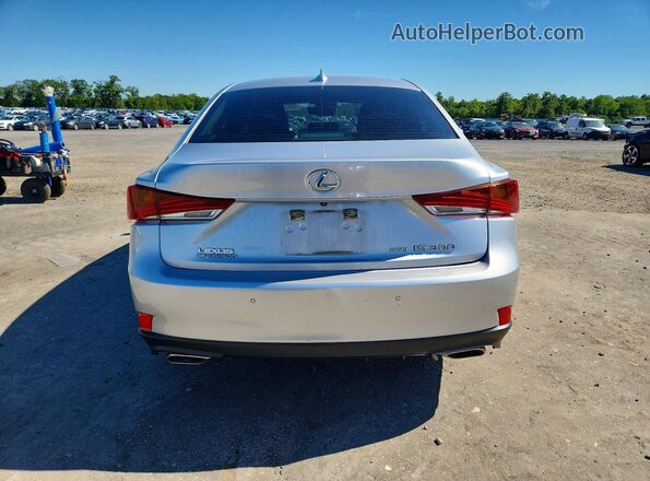 JTHD81F20L5040643 2020 LEXUS IS Silver Vista trasera