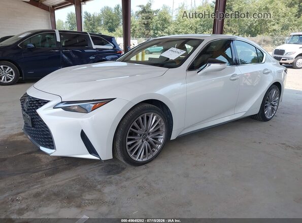 JTHD81F24R5052738 2024 LEXUS IS 300 White Vista tres cuartos delantera izquierda