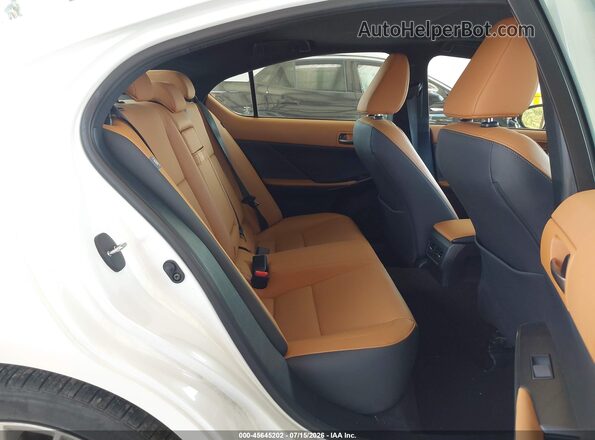 JTHD81F24R5052738 2024 LEXUS IS 300 White Vista de la etiqueta del VIN