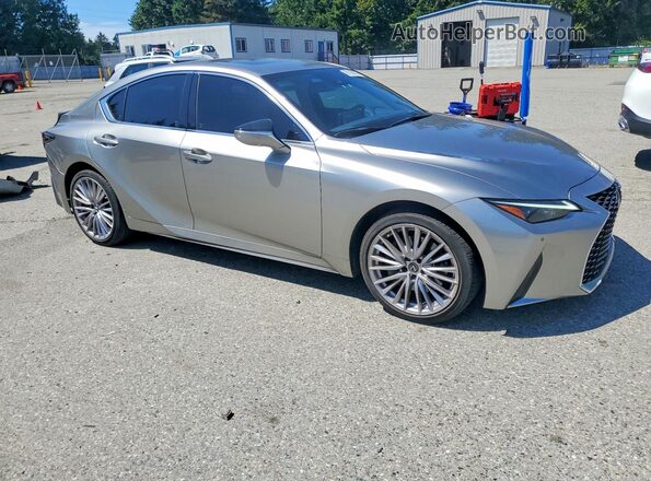 JTHD81F26N5049902 2022 LEXUS IS Silver Передня права чверть