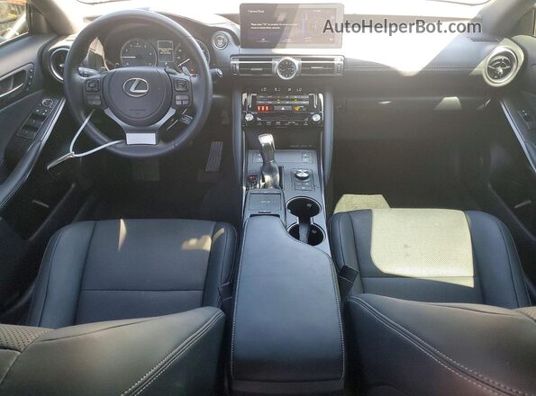 JTHD81F26N5049902 2022 LEXUS IS Silver Вид панелі приладів
