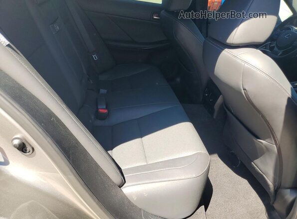 JTHD81F26N5049902 2022 LEXUS IS Silver Вид задніх сидінь