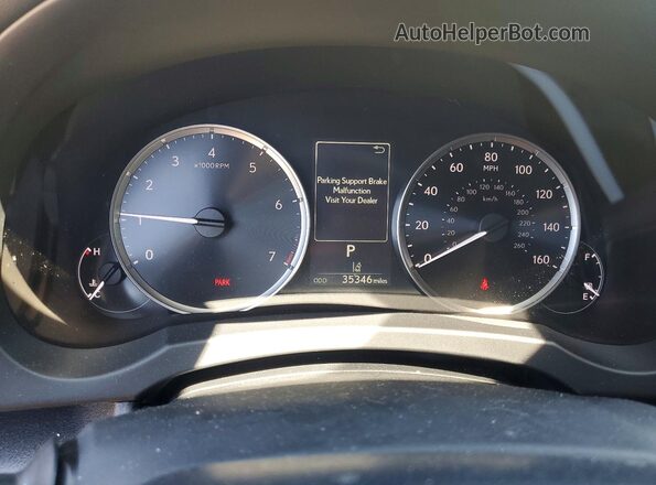 JTHD81F26N5049902 2022 LEXUS IS Silver Вид щитка приладів
