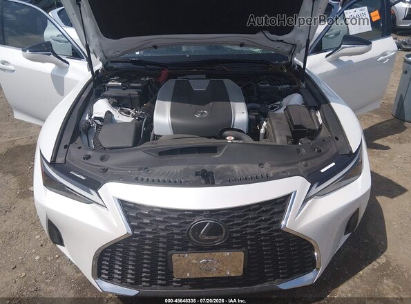 JTHD81F28P5051041 2023 LEXUS IS 300 White Հետևի տեսք
