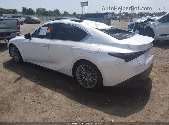 JTHD81F28P5051041 2023 LEXUS IS 300 White Հետևի ձախ