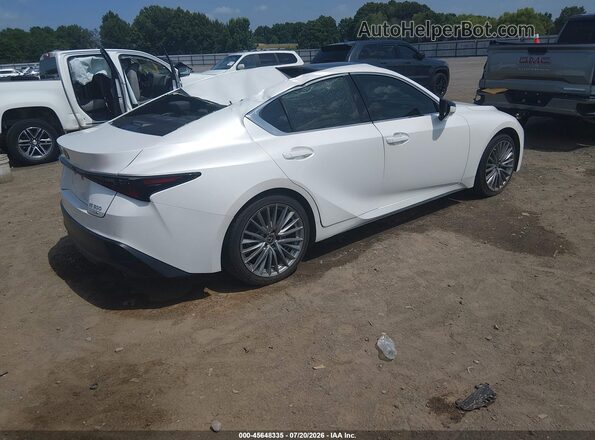 JTHD81F28P5051041 2023 LEXUS IS 300 White Հետևի աջ
