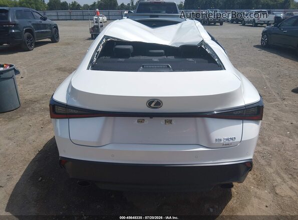 JTHD81F28P5051041 2023 LEXUS IS 300 White 