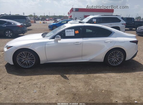 JTHD81F28P5051041 2023 LEXUS IS 300 White Սալոնի 360 աստիճան տեսք