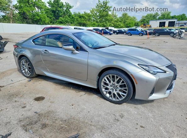 JTHD85EC5M5006264 2021 LEXUS RC Silver Delantero derecho