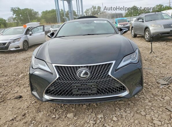 JTHD85ECXM5006387 2021 LEXUS RC Black Vista frontal