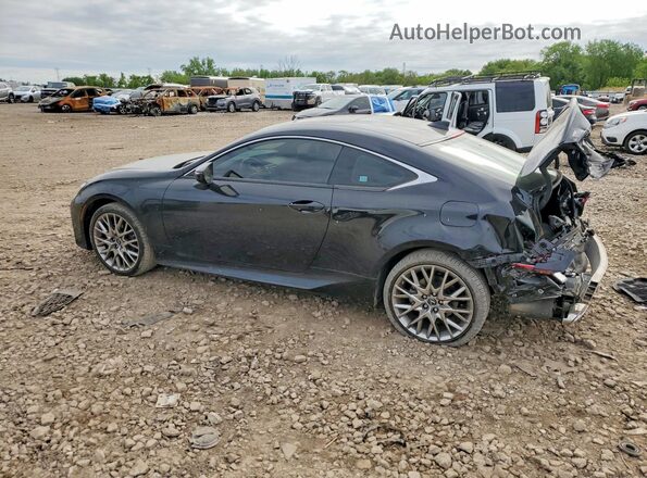 JTHD85ECXM5006387 2021 LEXUS RC Black Trasero izquierdo