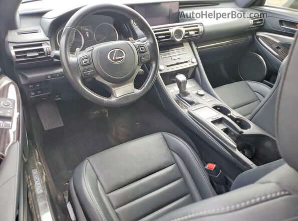 JTHD85ECXM5006387 2021 LEXUS RC Black Vista del salpicadero
