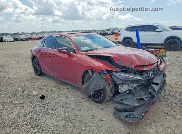 JTHDA1D23N5119198 2022 LEXUS IS Red Передня права чверть
