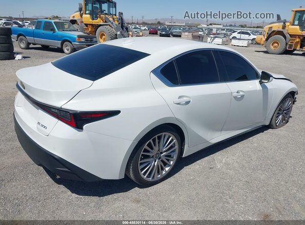 JTHDA1D25N5119574 2022 LEXUS IS 300 White უკანა მარჯვენა