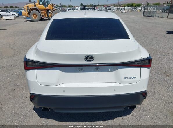 JTHDA1D25N5119574 2022 LEXUS IS 300 White 