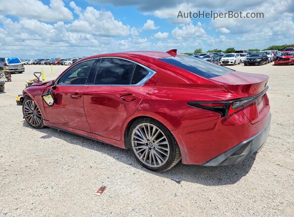 JTHDA1D26N5121740 2022 LEXUS IS Red Tył lewy