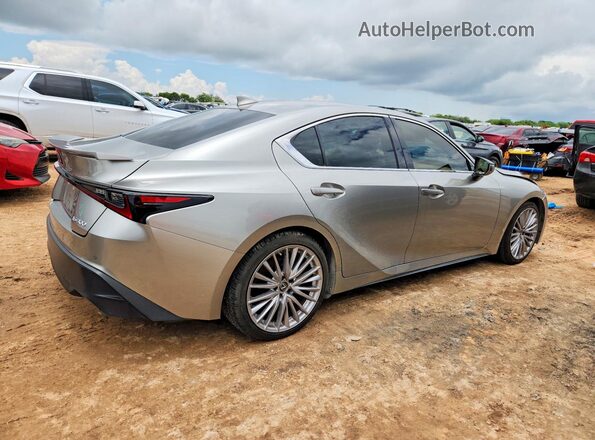 JTHDA1D27N5119866 2022 LEXUS IS Silver Trasero derecho