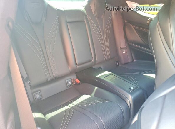 JTHDP5BC8L5007480 2020 LEXUS RC Silver უკანა სავარძლების ხედი
