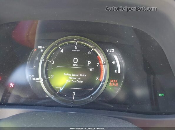 JTHE3JBH1N2046162 2022 LEXUS UX 200 White Вид задніх сидінь