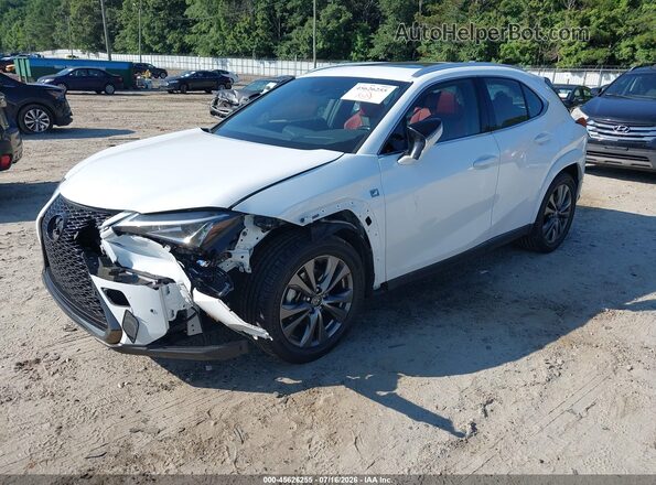 JTHE3JBH1N2046162 2022 LEXUS UX 200 White Передня ліва чверть