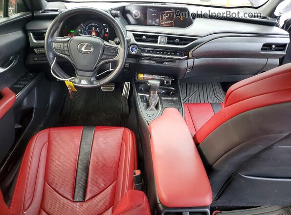 JTHE9JBH2M2041257 2021 LEXUS UX Black Dashboard view