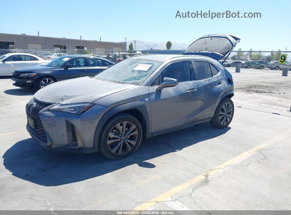 JTHE9JBHXM2040180 2021 LEXUS UX 250H Gray Przód lewy