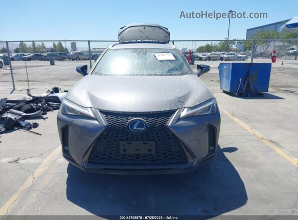 JTHE9JBHXM2040180 2021 LEXUS UX 250H Gray Widok wnętrza z tyłu