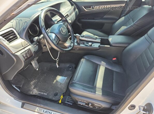 JTHEZ1BL4LA019639 2020 LEXUS GS White Widok wnętrza z przodu