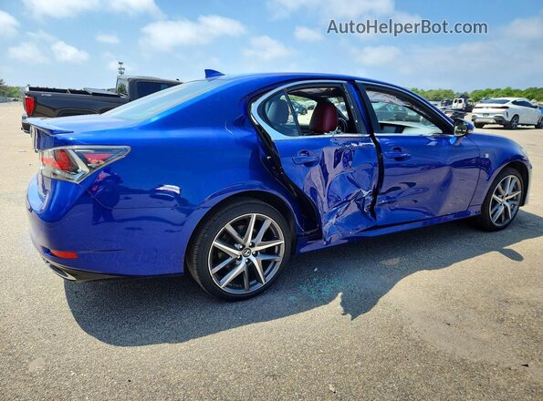 JTHEZ1CL3LA012163 2020 LEXUS GS Blue უკანა მარჯვენა