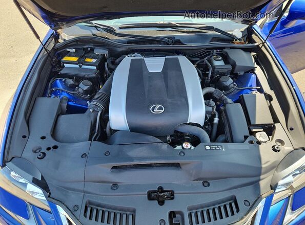 JTHEZ1CL3LA012163 2020 LEXUS GS Blue უკანა სალონის ხედი
