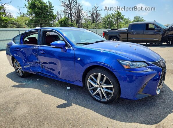 JTHEZ1CL3LA012163 2020 LEXUS GS Blue წინა მარჯვენა