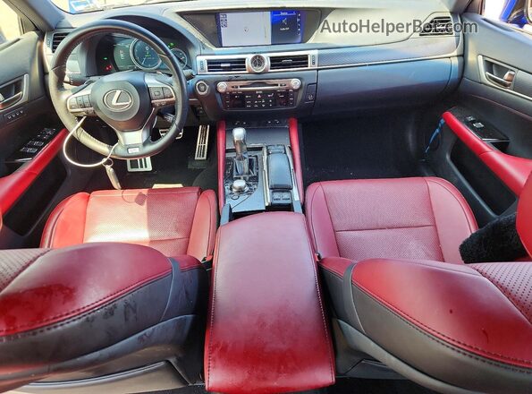 JTHEZ1CL3LA012163 2020 LEXUS GS Blue წინა პანელის ხედი
