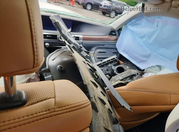 JTHFZ1CL1LA012778 2020 LEXUS GS White Առջևի վահանակի տեսք