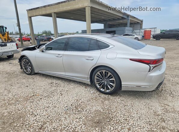 JTHG5LFF9L5011260 2020 LEXUS LS Silver Հետևի ձախ