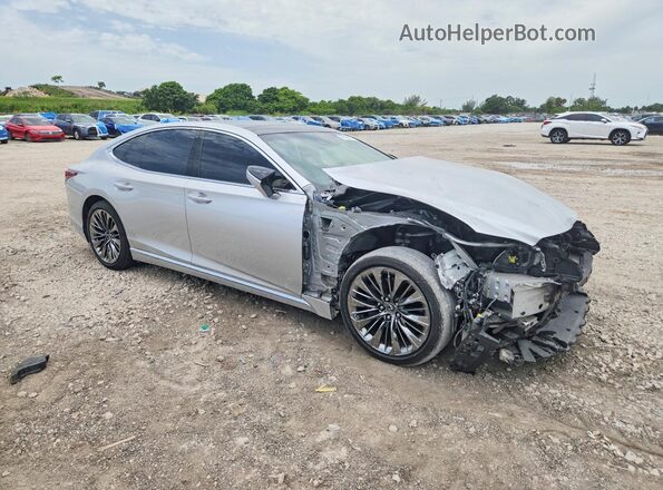 JTHG5LFF9L5011260 2020 LEXUS LS Silver Առջևի աջ