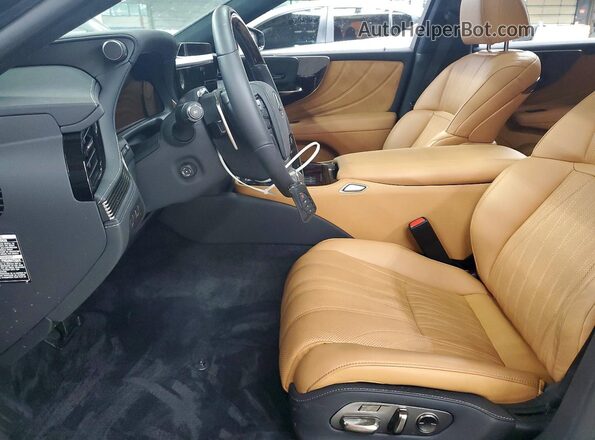 JTHG5LGF7R5012494 2024 LEXUS LS Black წინა სალონის ხედი