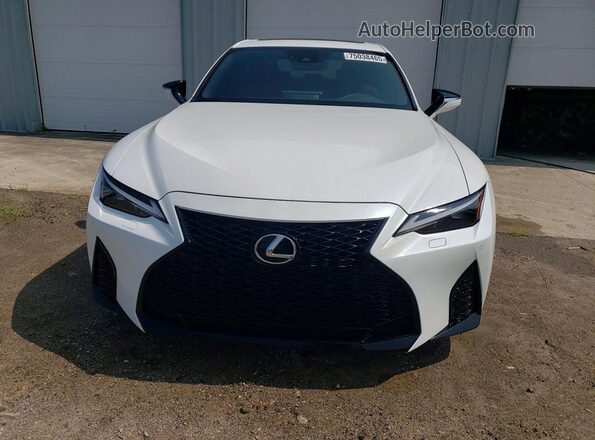 JTHG81F20P5051936 2023 LEXUS IS White Դիմացի տեսք