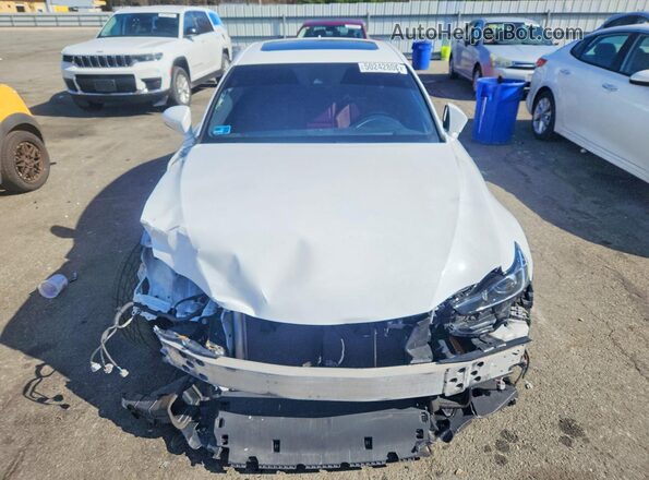 JTHG81F29L5042985 2020 LEXUS IS White Դիմացի տեսք